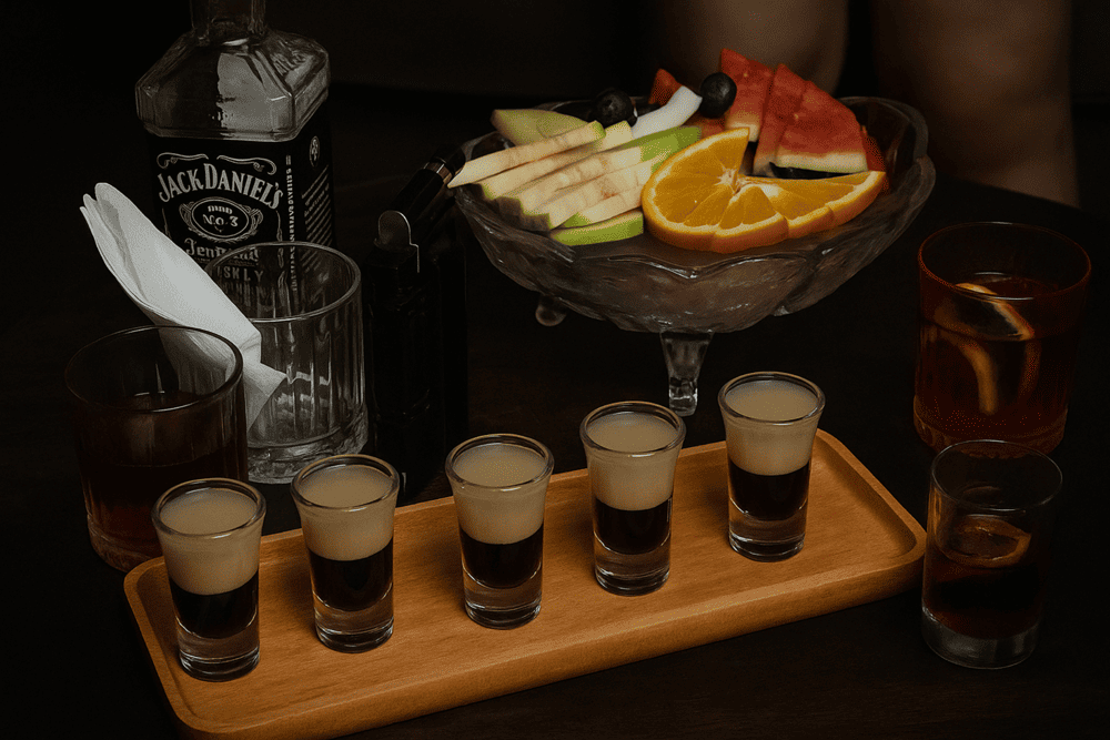 A diverse menu of gins, rums, and refreshing cocktails awaits at the Hair of the Dog